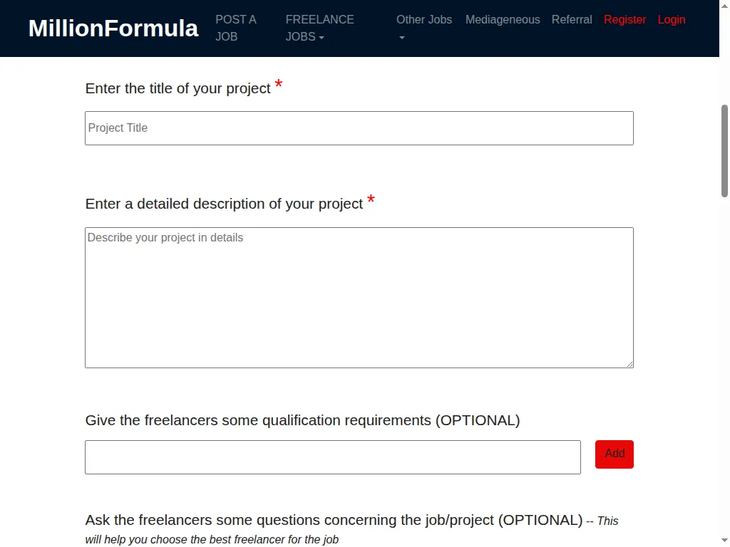 Screenshot from found problem