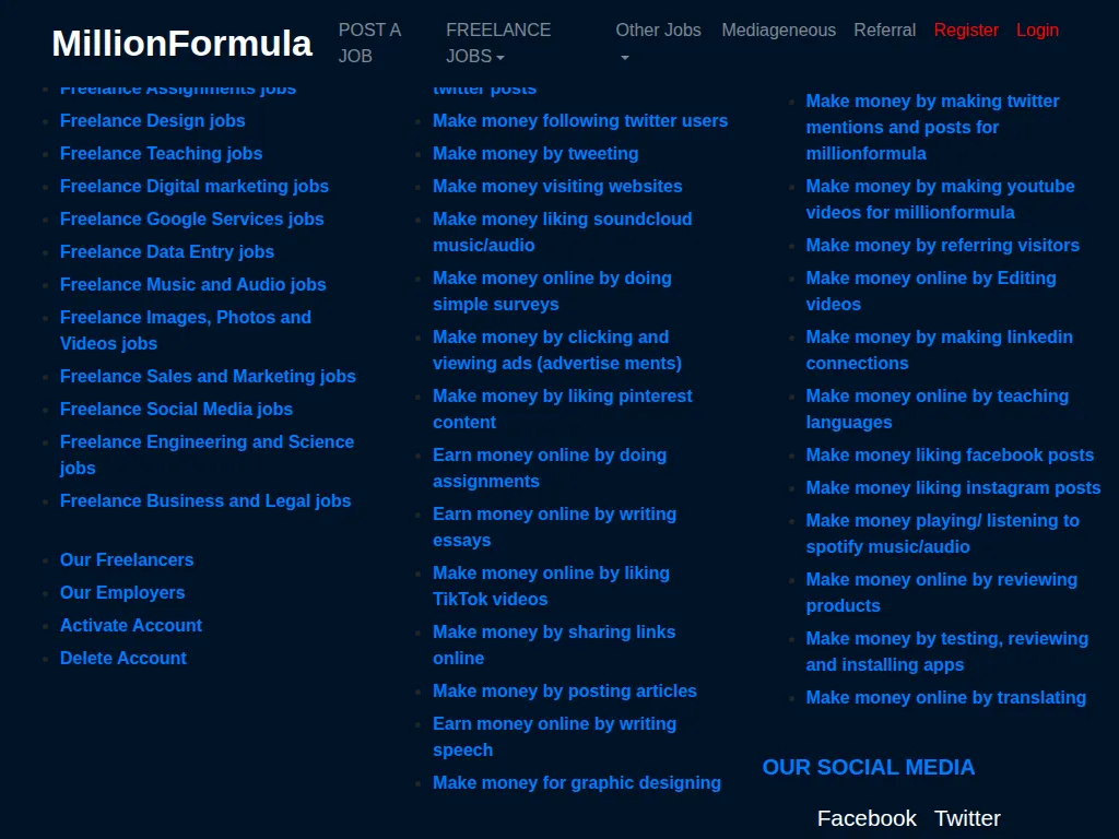 Screenshot from found problem